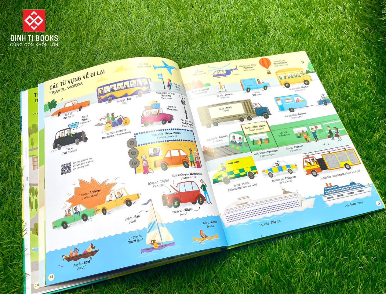 1000 từ vựng tiếng Anh thiết yếu cho trẻ em với kho từ vựng phong phú, đa dạng chủ đề - Đinh Tị Books