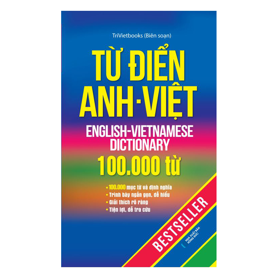 Từ Điển Anh - Việt 100.000 Từ