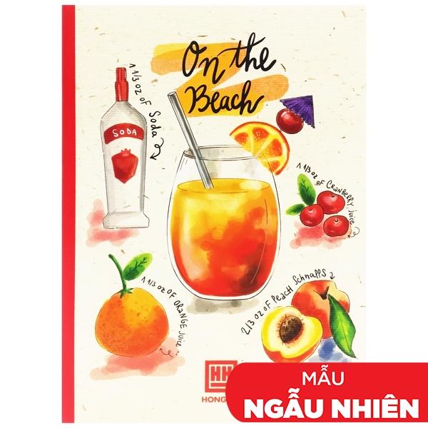 Vở Cocktail - Kẻ Ngang Có Chấm 120 Trang ĐL 70g/m2 - Hồng Hà 1428 (Mẫu Màu Giao Ngẫu Nhiên)