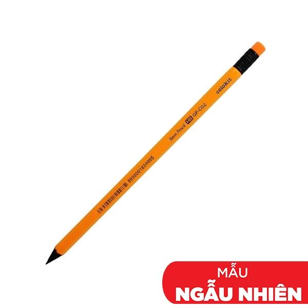 Bút Chì Gỗ HB Neon Pencil - Colokit GP-C02 (Mẫu Màu Giao Ngẫu Nhiên)