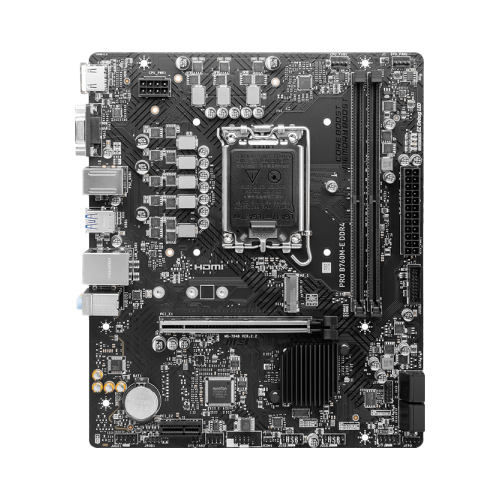Bo mạch chủ Main MSI PRO B760M-E DDR4 Socket LGA 1700 - Hàng Chính Hãng