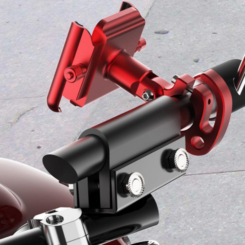 Bike Phone Mount Stable Clamp Stand with 360° Rotation Bicycle Motorcycle Phone Holder Accessories