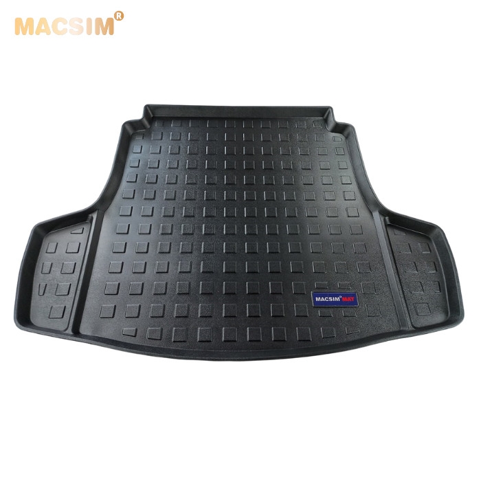 Thảm lót cốp xe ô tô Kia K5 nhãn hiệu Macsim chất liệu TPV cao cấp màu đen (AT191212-74)