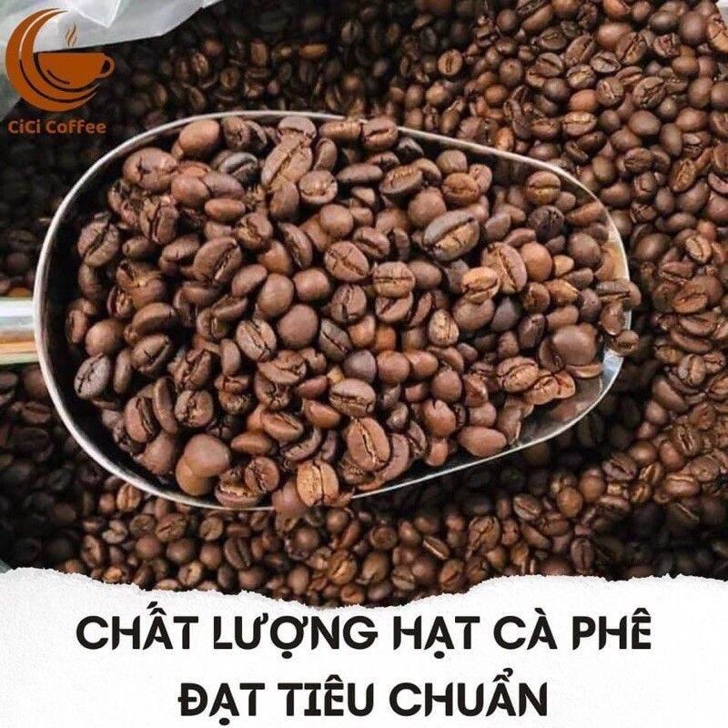 01kg Cà Phê Hạt Robusta Nguyên Chất Rang Mộc 100%