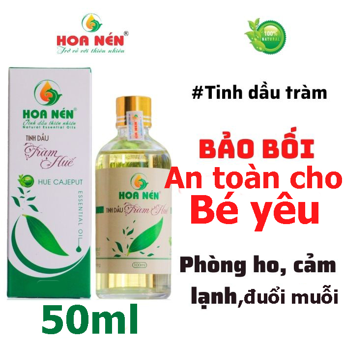 Tinh dầu tràm Huế nguyên chất Hoa Nén