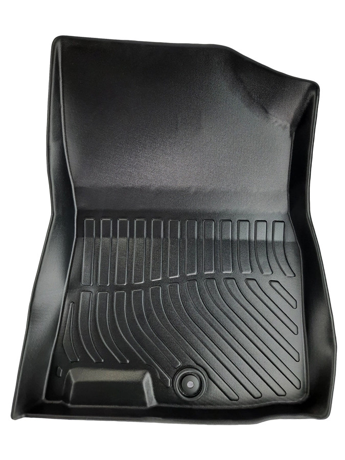 Thảm lót sàn xe ô tô Hyundai Elantra 2017- 2022 Nhãn hiệu Macsim chất liệu nhựa TPE càu đen hàng loại 2