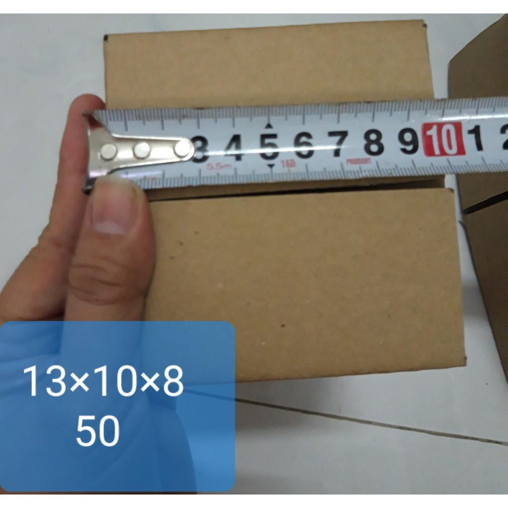 50 hộp 13x10x8 cm nắp dán