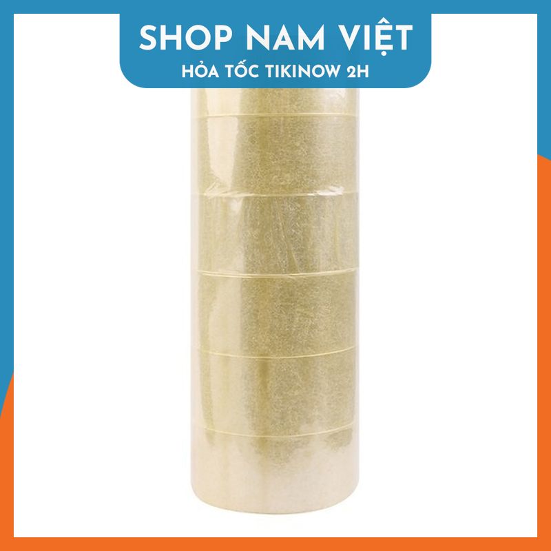 Lốc 6 Cuộn Băng Keo Trong Khổ 48mm