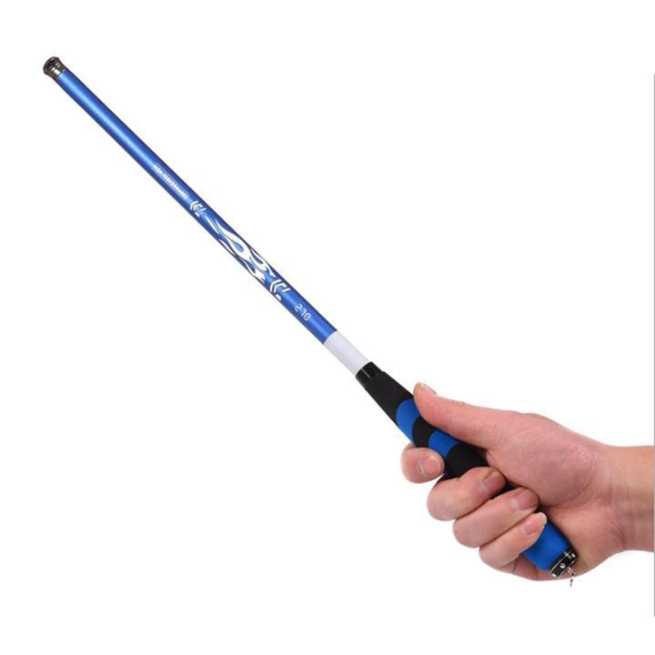 Cần Câu Đơn Carbon Blue Flame - LEO