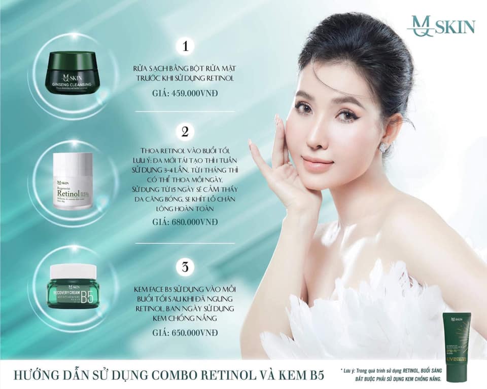 Kem dưỡng trắng da Recovery Cream B5 MQ SKIN