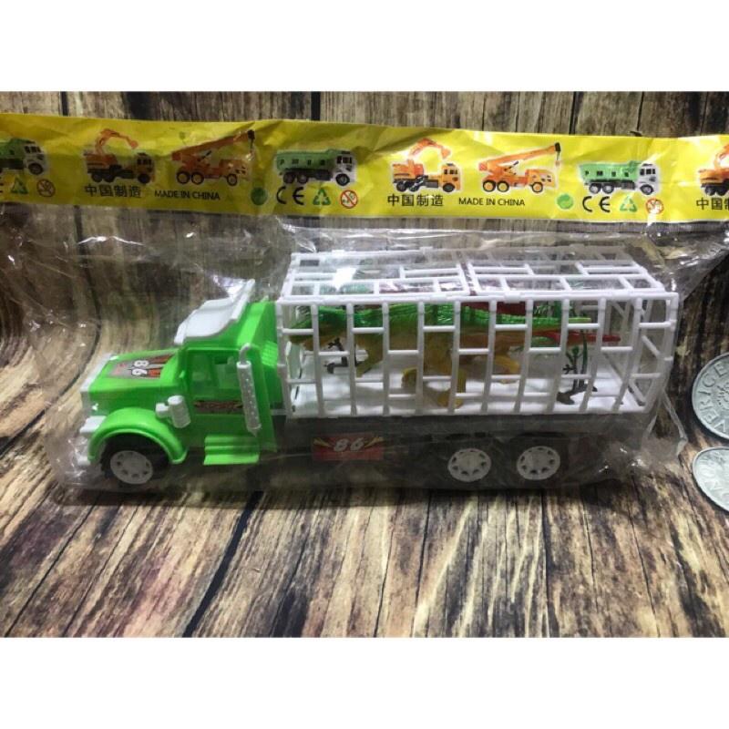 Xe chở thú bánh đà tặng kèm 2 thú