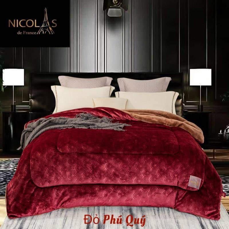CHĂN LÔNG CỪU NICOLAS MẪU MỚI 2021 MÙA ĐÔNG