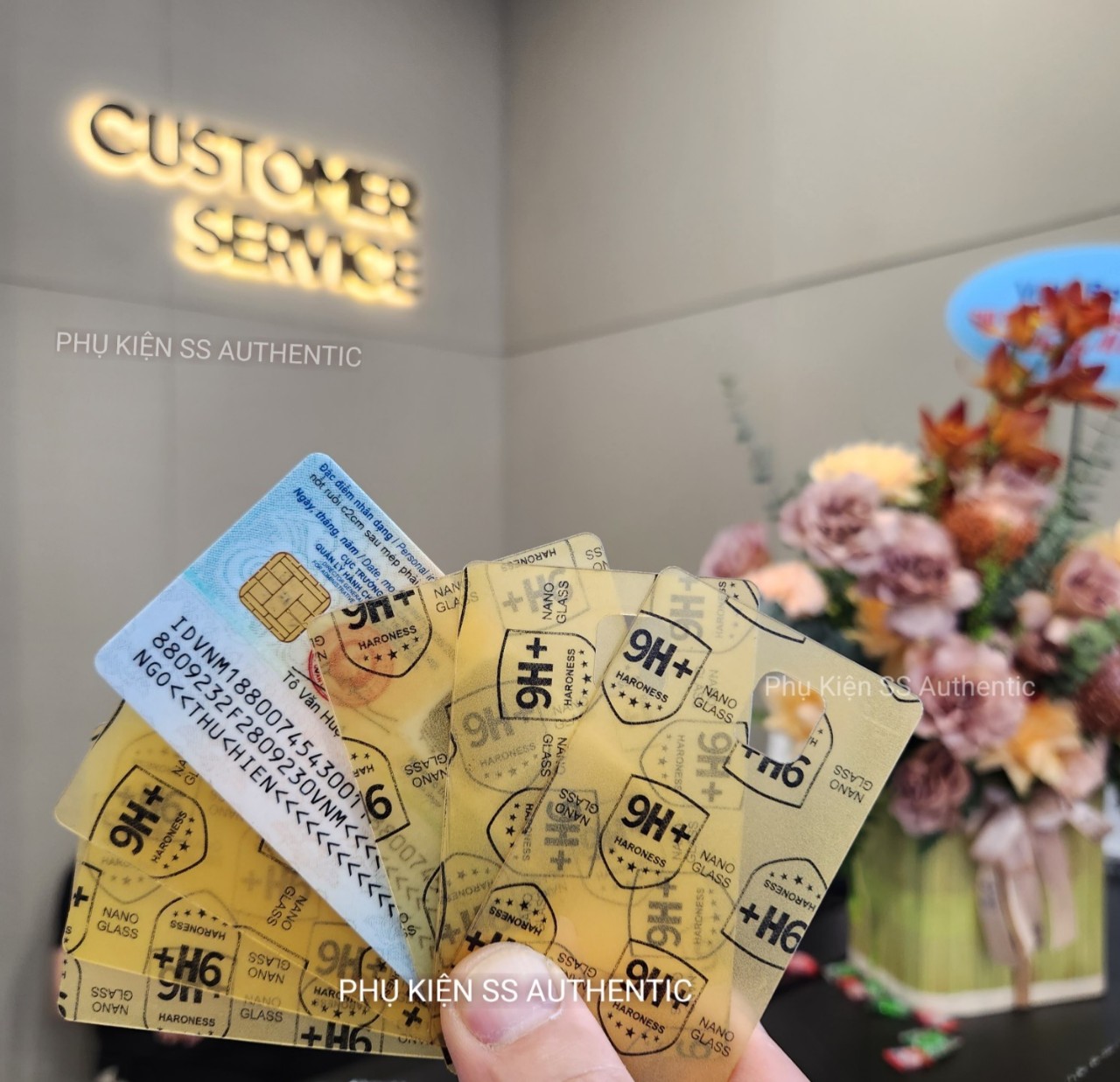 Miếng dán cường lực Nano bảo vệ CĂN CƯỚC CÔNG DÂN