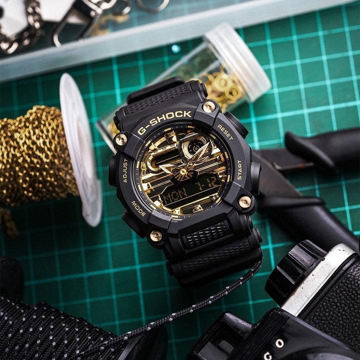 Đồng Hồ Nam Dây Nhựa Casio G-Shock GA-900AG-1ADR Chính Hãng - GA-900AG-1A