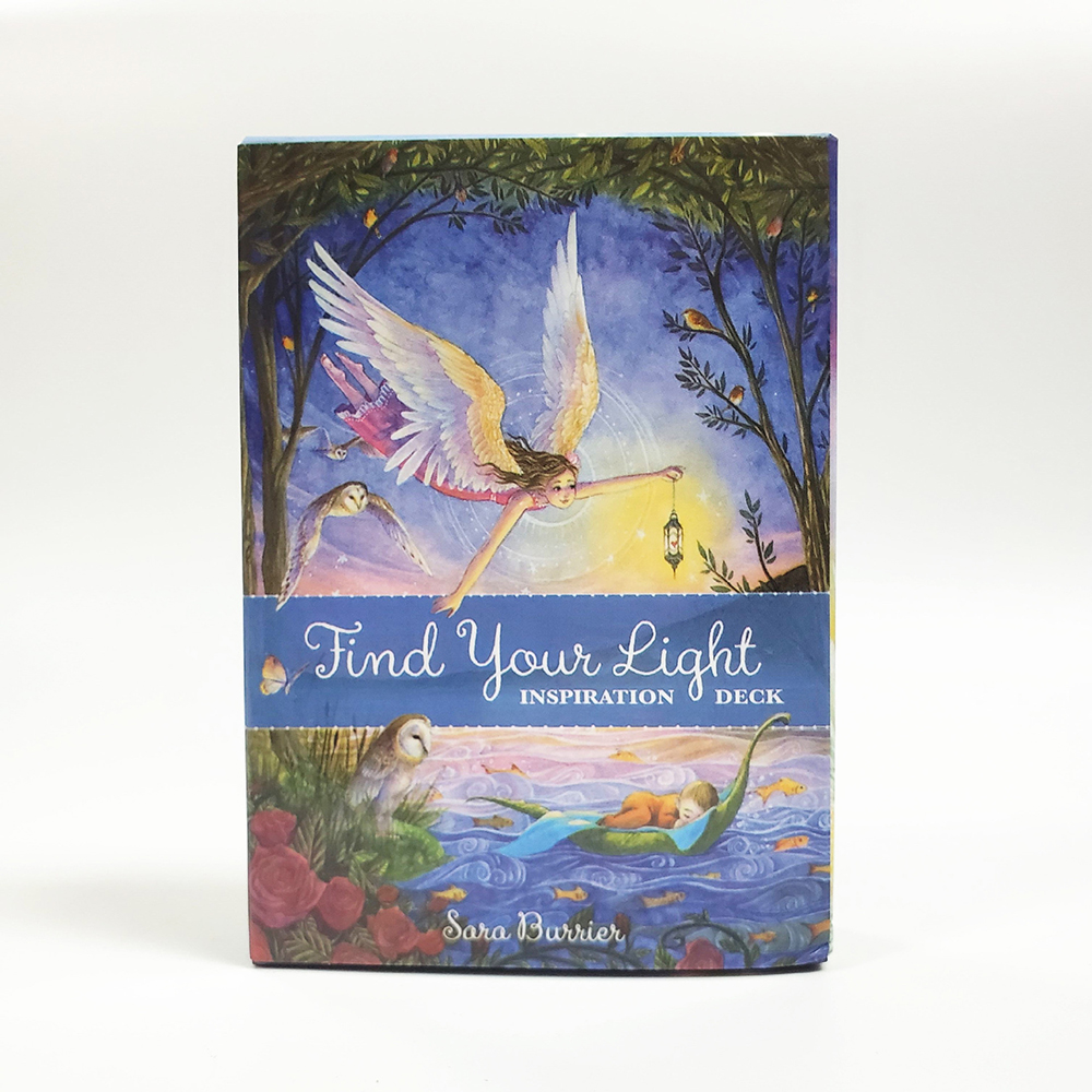 Bộ Bài Find Your Light Inspiration Deck 44 Lá Bài Tặng Đá Thanh Tẩy