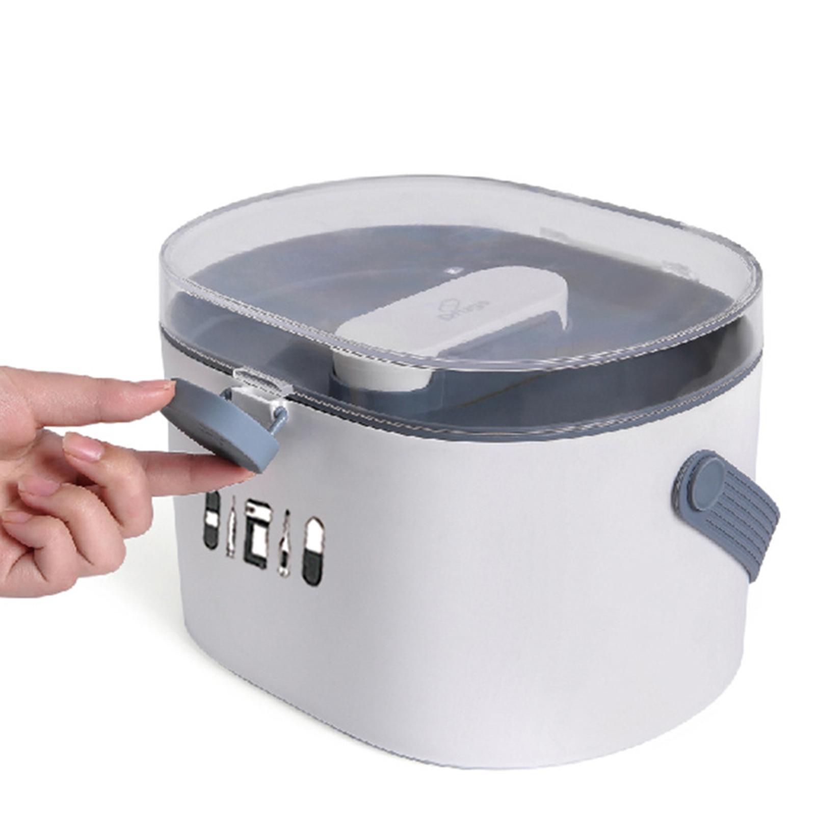 Hộp dựng thuốc nhỏ và hộp sơ cứu di động có tay cầm- Màu Trắng