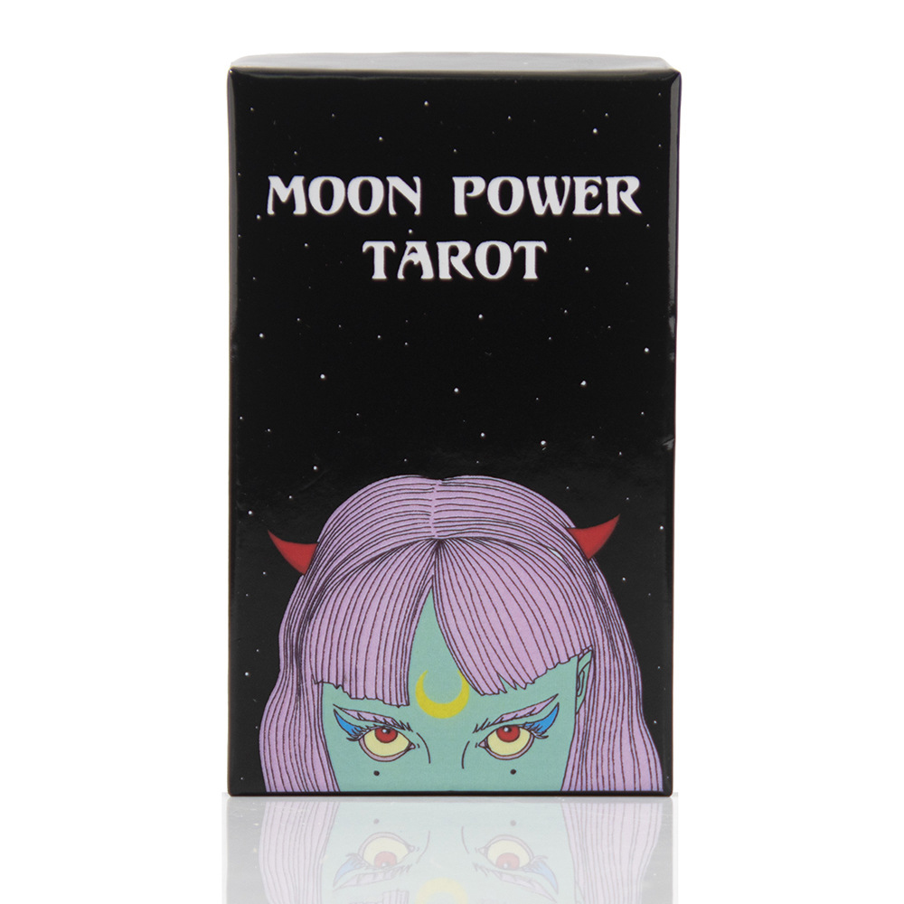 [Mạ Cạnh Size Gốc] Bộ Bài Moon Power Tarot 78 Lá Bài 7x12 Cm Hộp Cứng Cao Cấp Kèm Hướng Dẫn