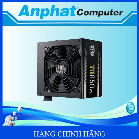 Nguồn máy tính Cooler Master MWE 850W Gold V2 Fully Modular - Hàng Chính Hãng