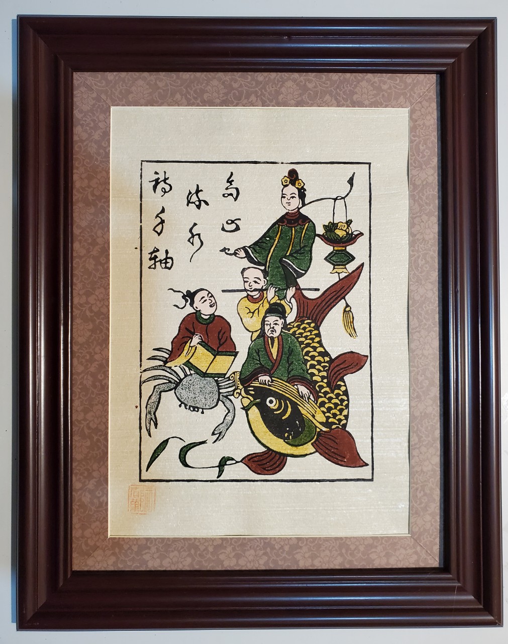 Tranh dân gian đông hồ -Tích dân gian