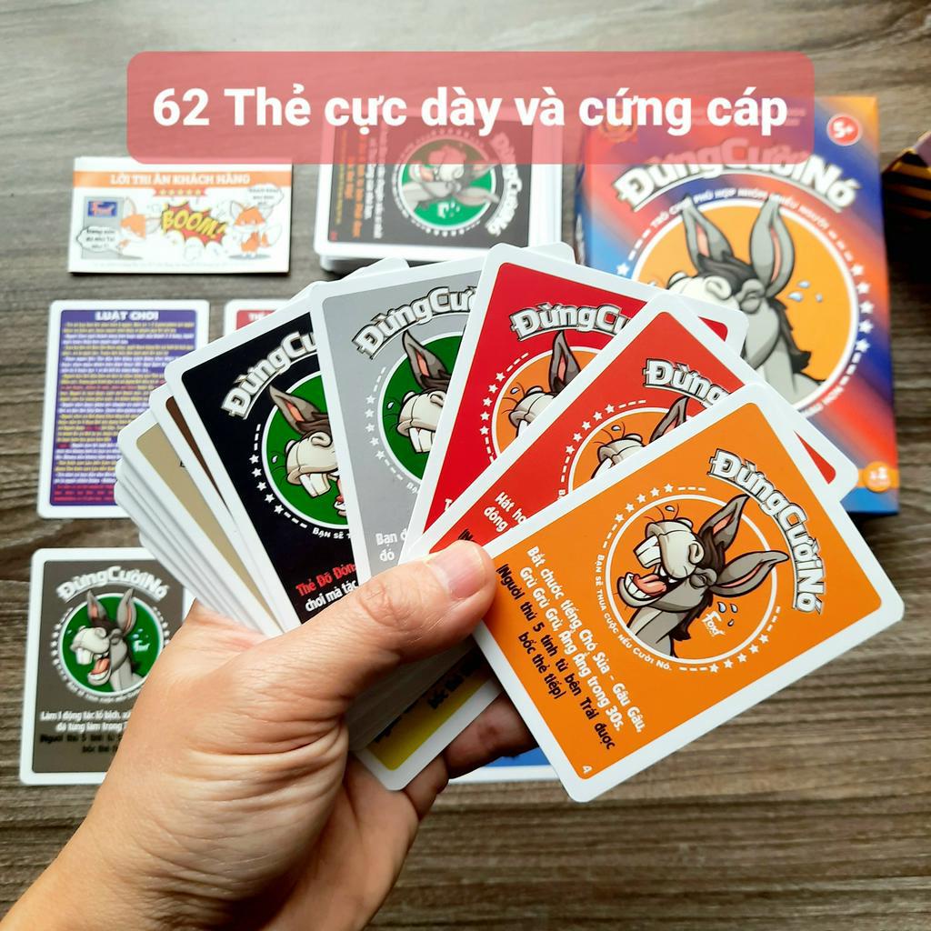 Đồ Chơi Board Game - Đừng Cười Nó - Trò Chơi Hay Hài Hước Đấu Trí Đội Nhóm Kết Nối Thành Viên