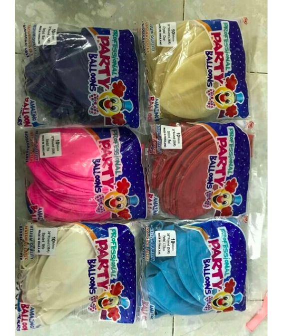 Bóng bay khổng lồ 36 BK latex inch 10pc/ bịch - Trang trí sinh nhật, tiệc, sự kiên