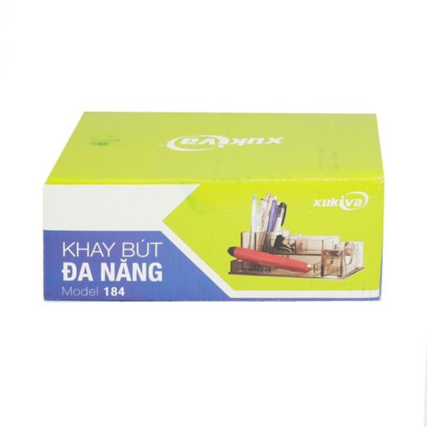 KHAY CẮM BÚT NHỰA NHIỀU NGĂN XUKIVA 184 (CỐ ĐỊNH) _ VPP ABC VINA