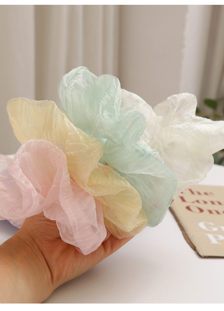 Sét 3 dây buộc tóc nhiều mẫu dễ thương