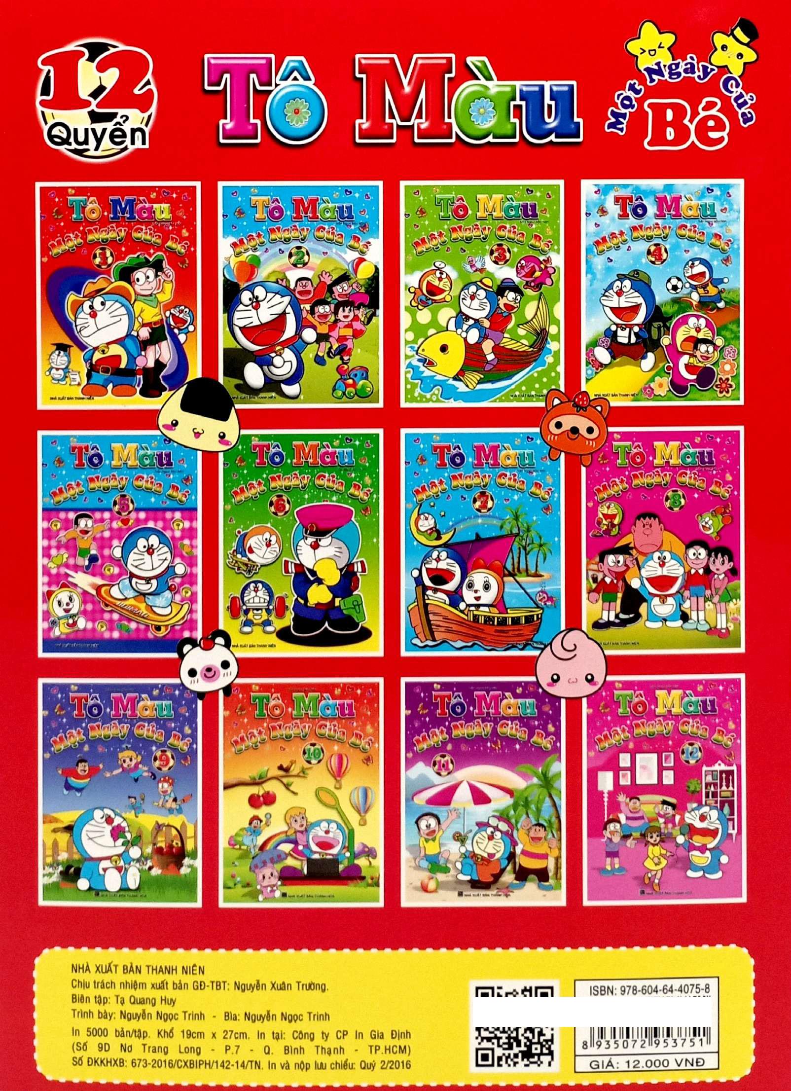 Sách - Tô Màu - Một Ngày Của Bé - Tập 3 (Tái Bản)