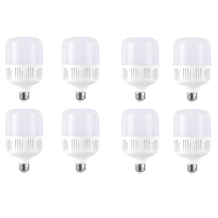 Bộ 8 bóng đèn led búp trụ 25w kín nước siêu sáng.