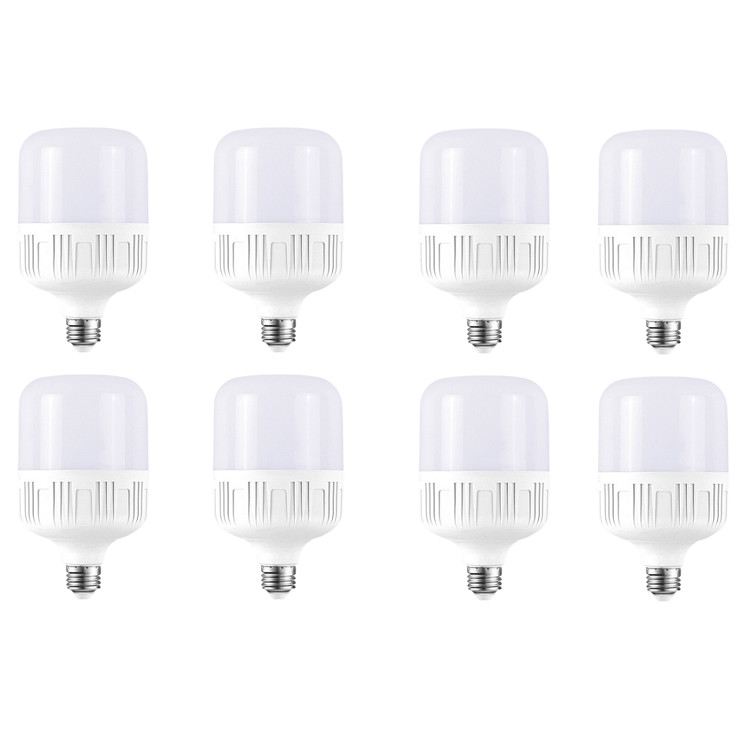 Bộ 8 bóng đèn led búp trụ 5w kín nước siêu bền