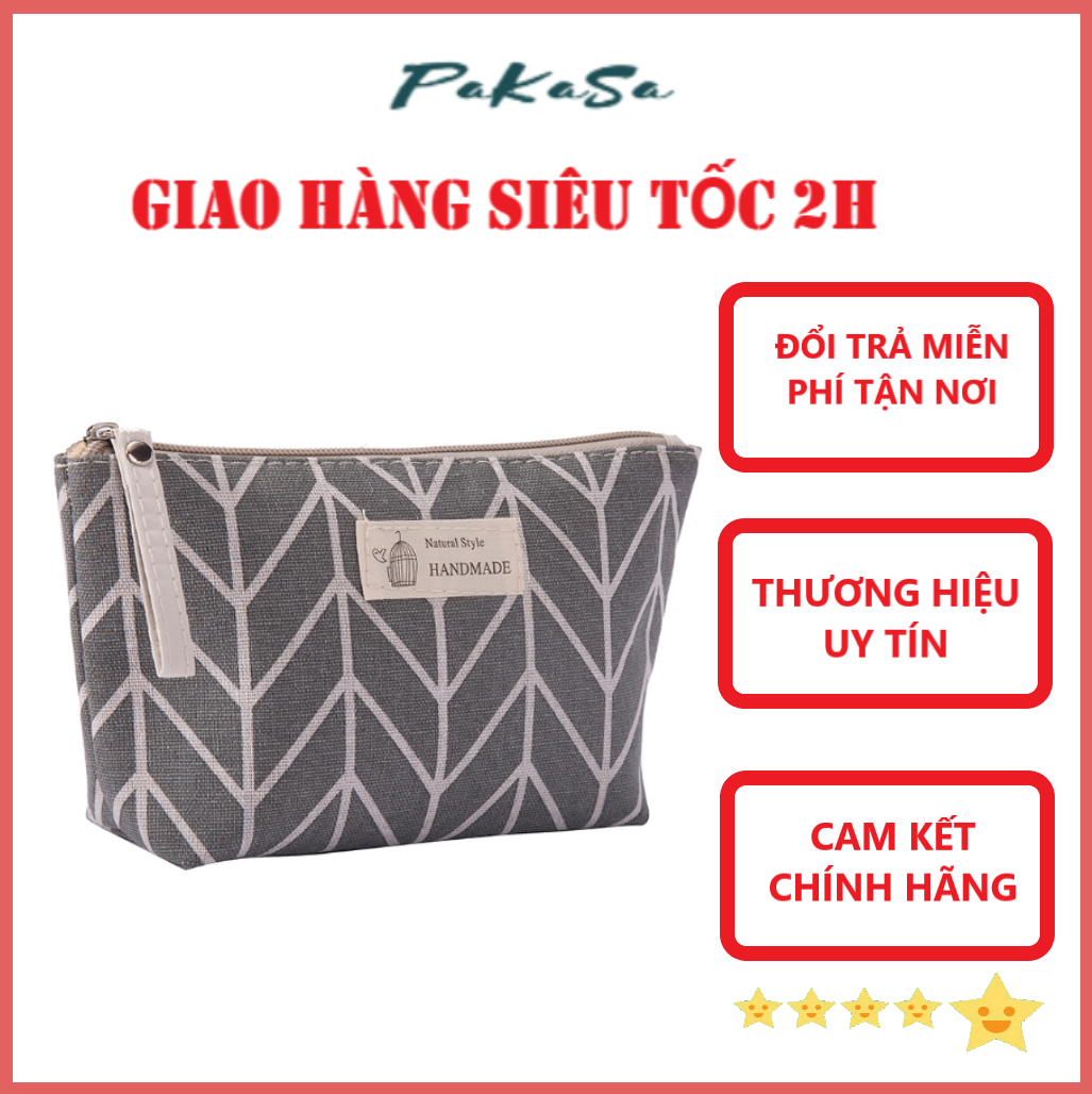 Túi Đựng Mỹ Phẩm PaKaSa - Hàng Chính Hãng