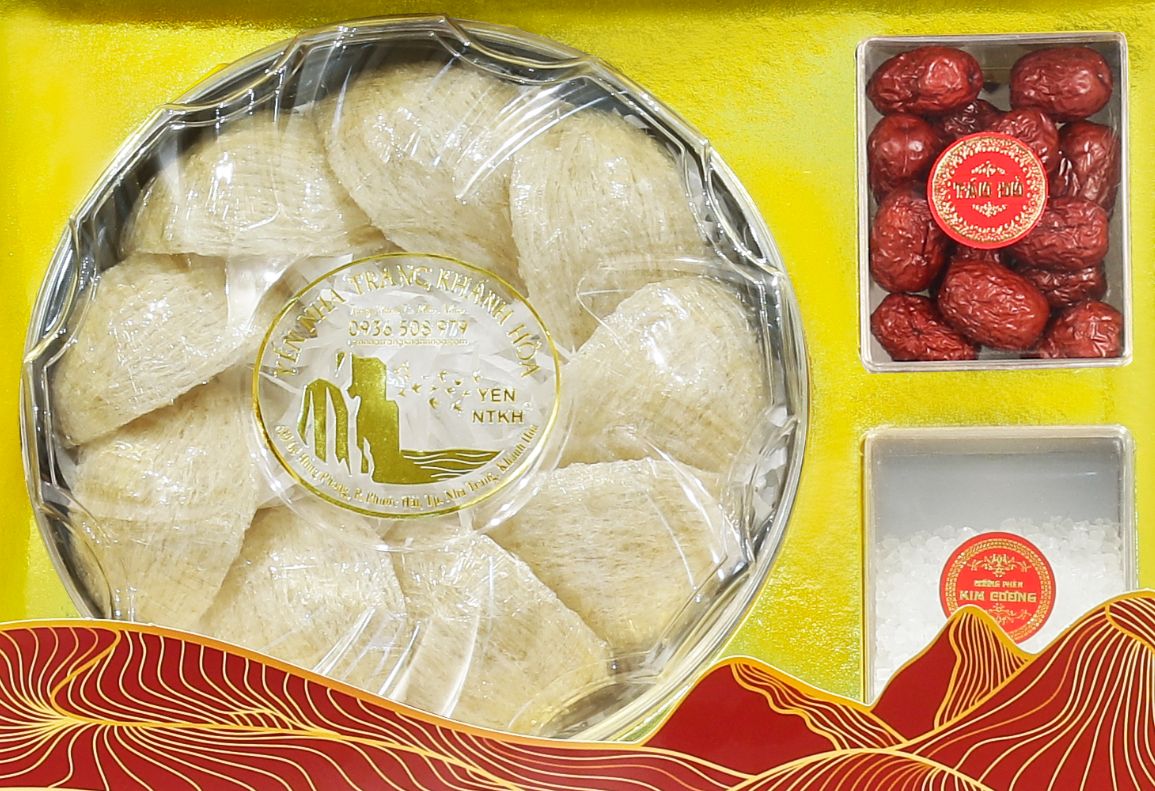 Hộp Quà Tổ Yến Sào Yến Rút Lông 100g Yến Nha Trang Khánh Hòa