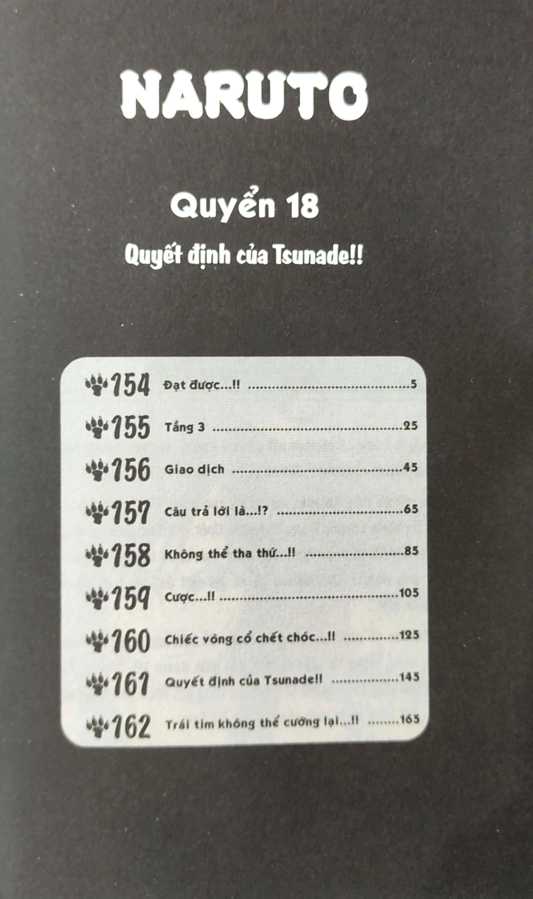 Naruto Tập 18: Quyết Định Của Tsunade!! (Tái Bản 2022)