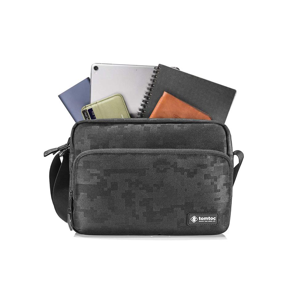 Túi đeo chéo TOMTOC Lightwight cross Body IPAD/TABLET Black