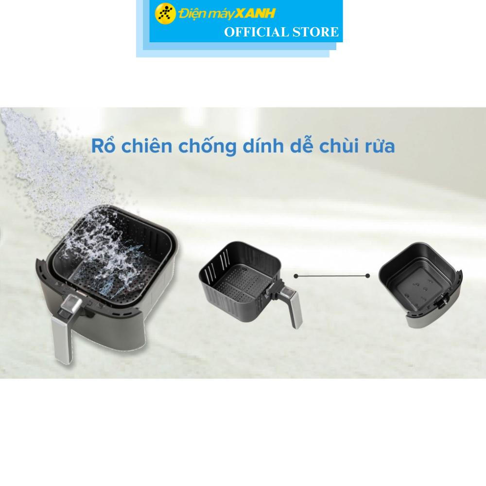 Nồi chiên không dầu AVA AF40155D 5 lít - Hàng Chính Hãng