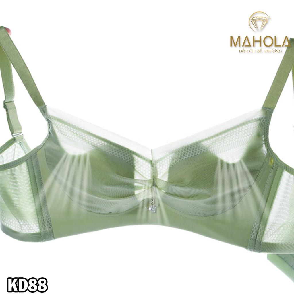 Áo lót đệm mỏng cup lớn không gọng cho người ngực to Mahola KD88