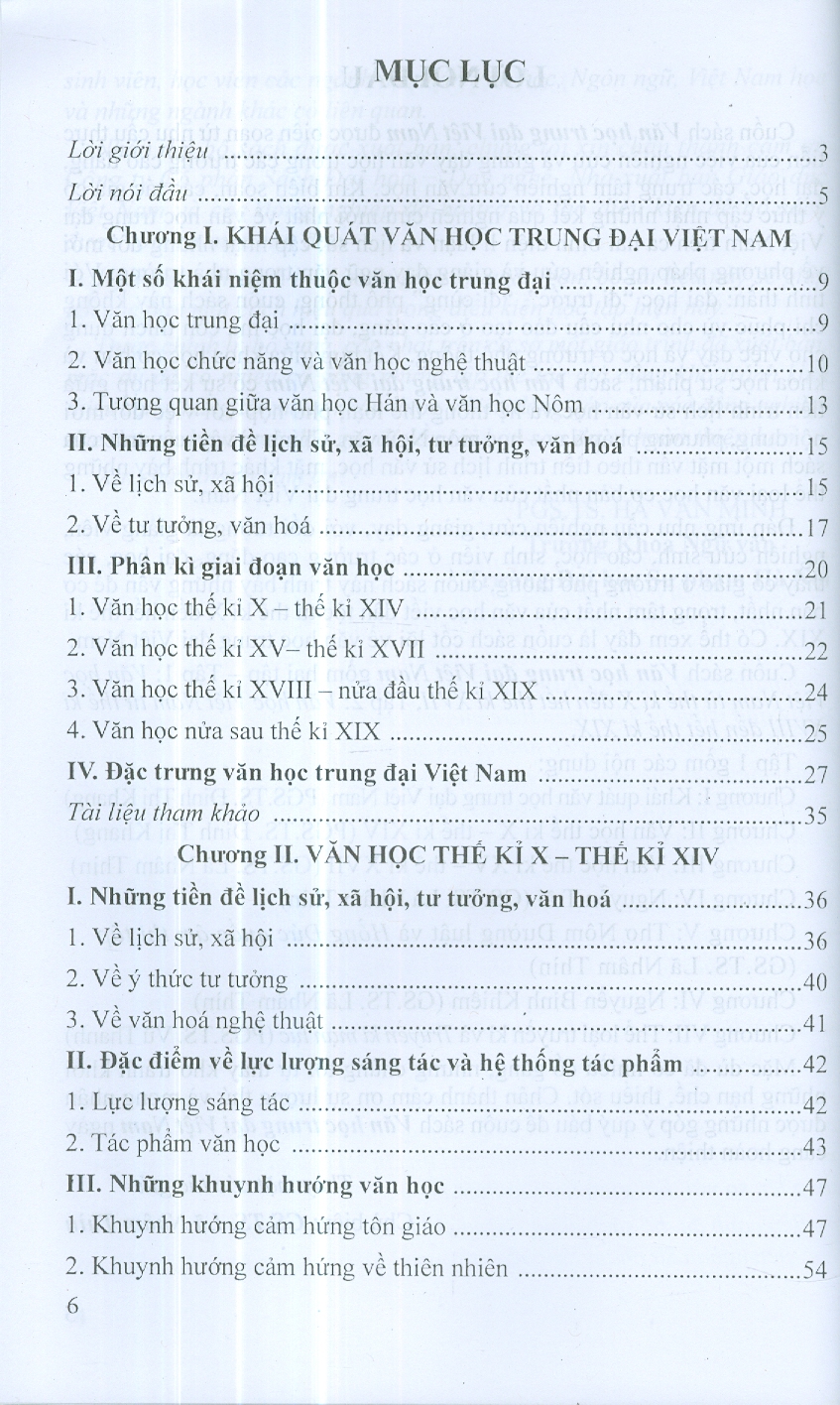 Văn Học Trung Đại Việt Nam - Tập 1