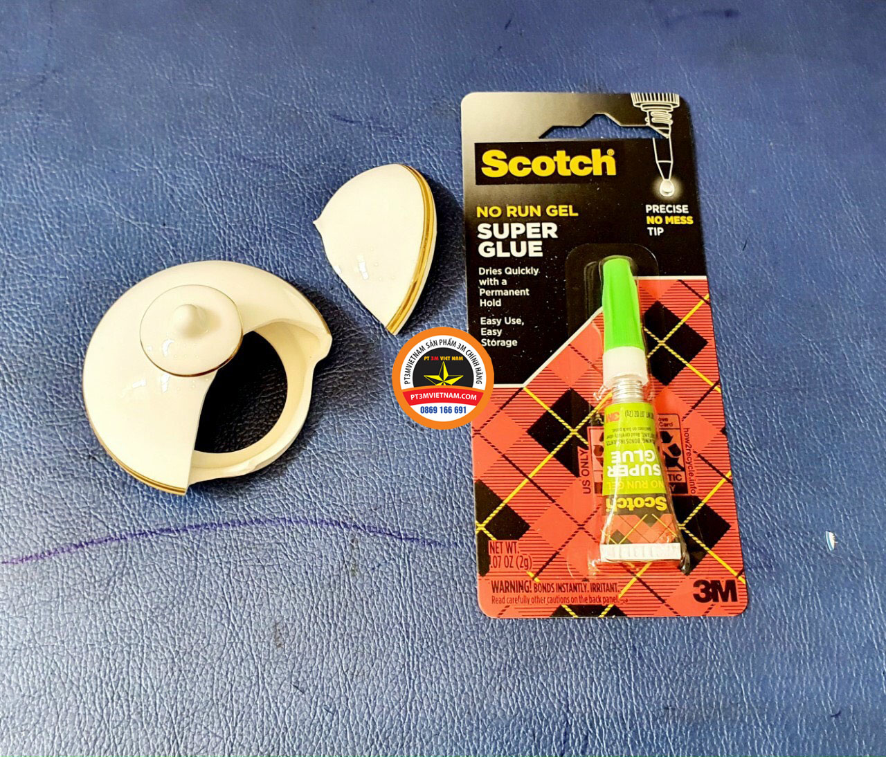 Keo đa năng siêu dính dán giày dép , gỗ , kim loại 3M scotch super glue AD113