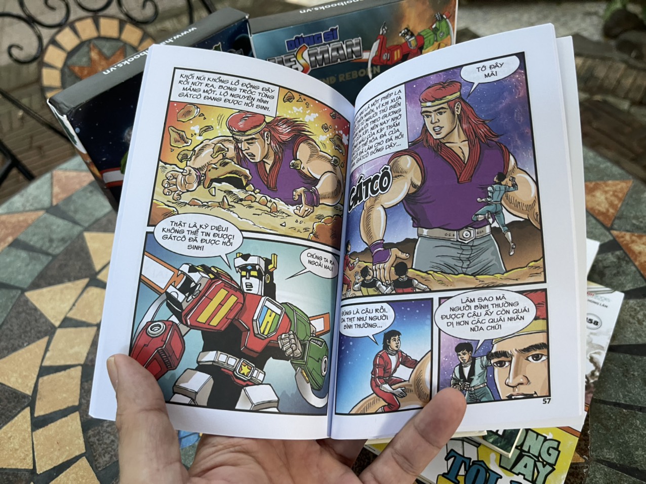 BOXSET 32: COMBO 5 TẬP DŨNG SĨ HESMAN -Hùng Lân -Hanoibooks - NXB Dân Trí