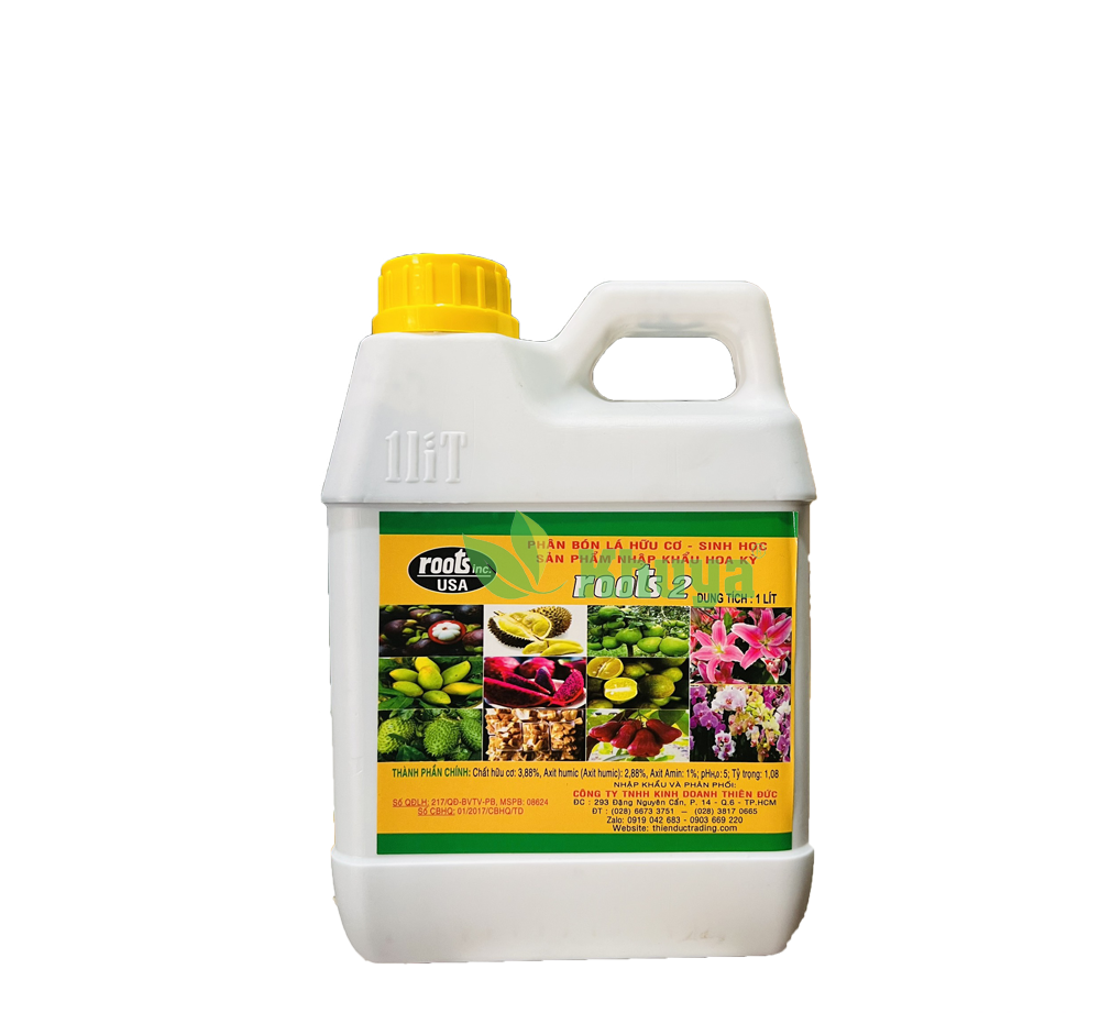 Phân bón lá ra rễ cao cấp Roots 2 - 1 Lít Nhập khẩu Hoa Kỳ