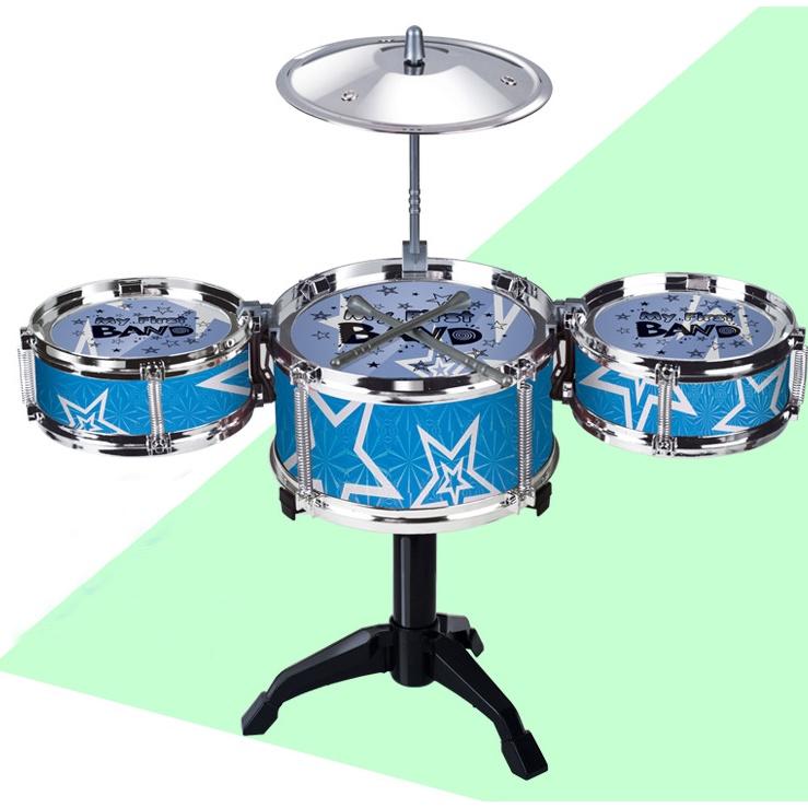 Bộ Trống đồ chơi cho bé Jazz Drum 3 Trống Đồ chơi âm nhạc cho bé