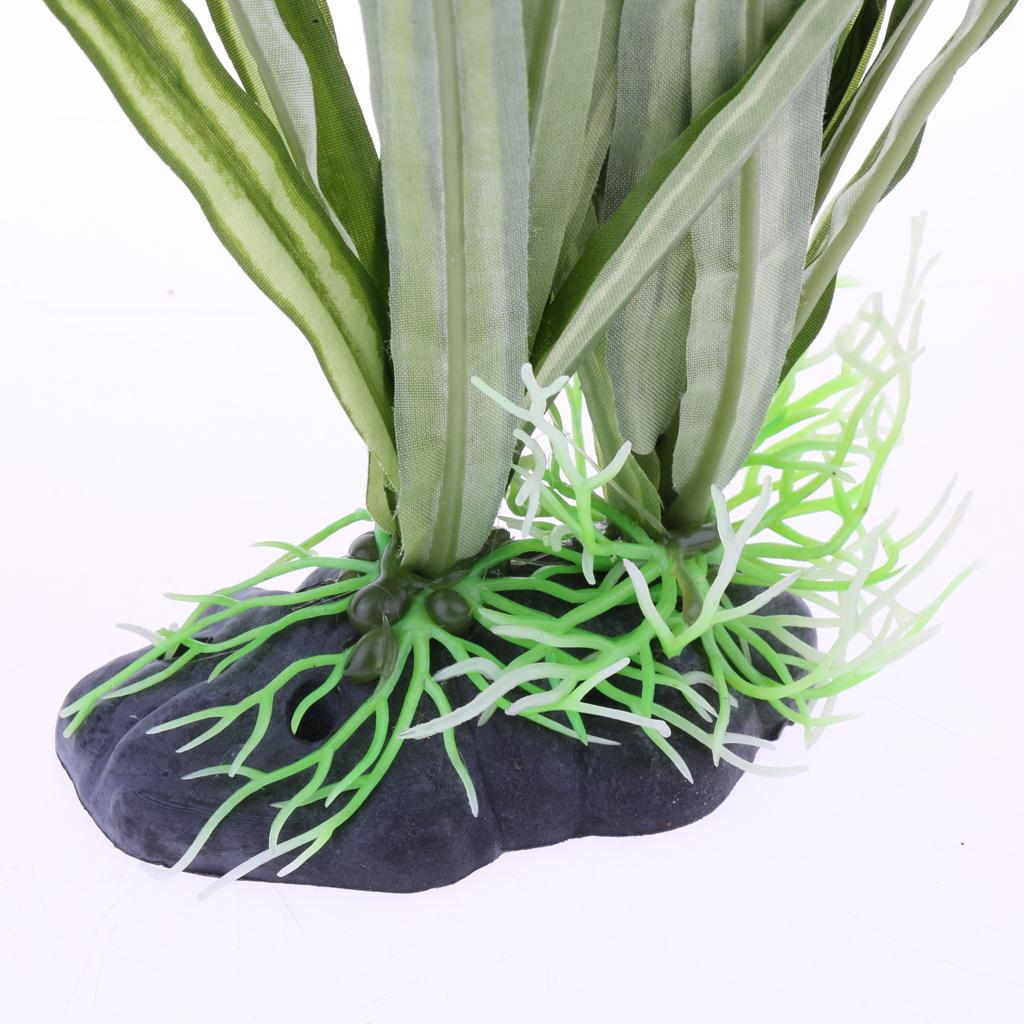 Plastic Plant Decoration for Aquarium Fish Tank Reptile Terrarium