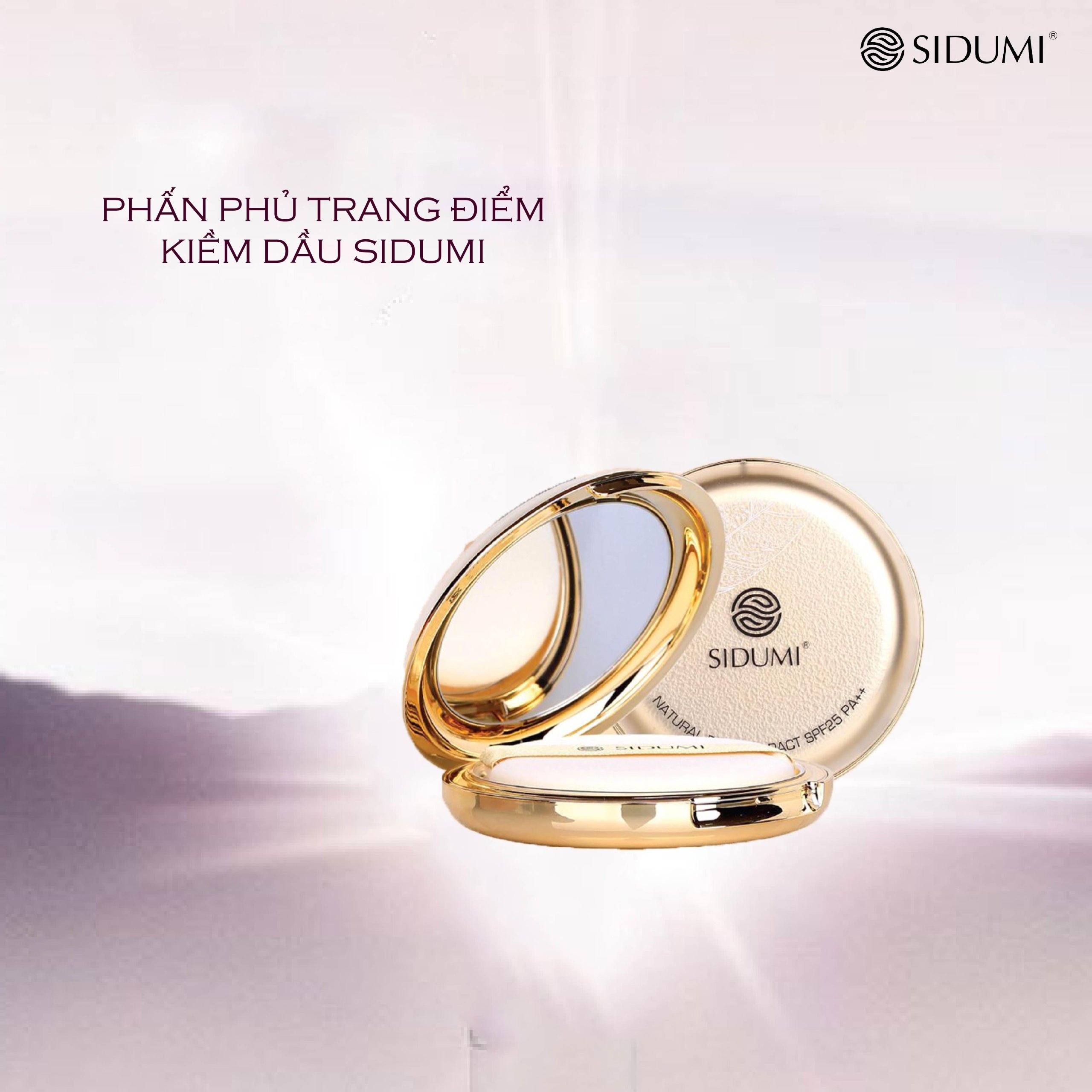 Phấn Phủ Nén Cao Cấp Sidumi 22g - SDM 601
