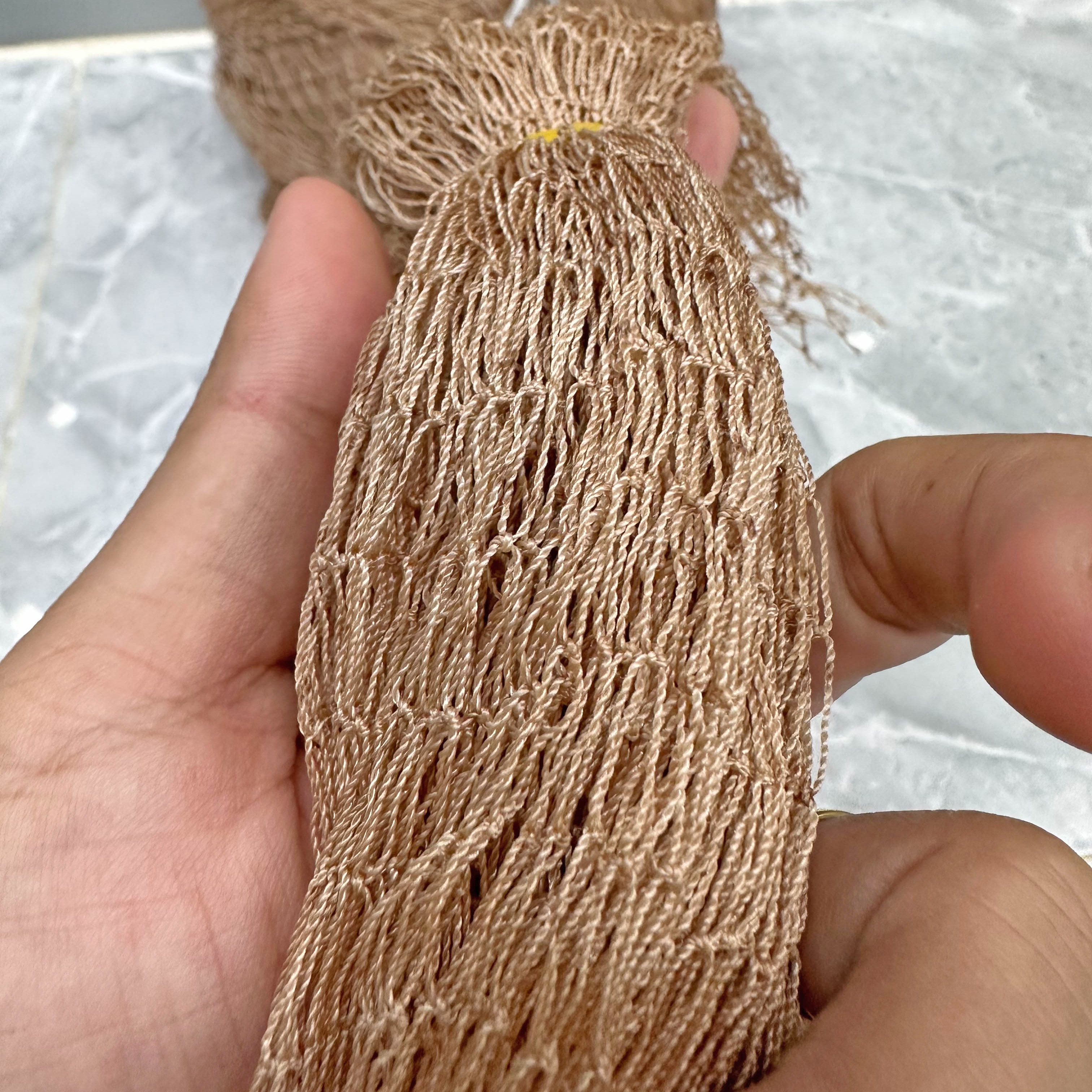 Hom lưới dành cho lờ cá lóc cải tiến.