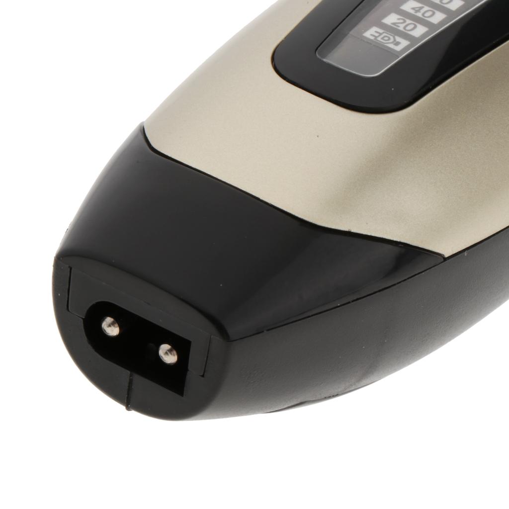 Unisex Rechargeable Low Noise Adjustable Speed Electric Hair Trimmer Kit