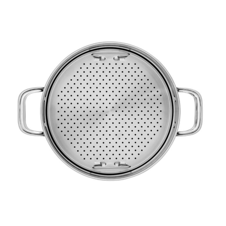 Vỉ hấp Inox Scanpan TechNIQ 26cm 54300200, chất liệu bằng thép không gỉ, hàng chính hãng