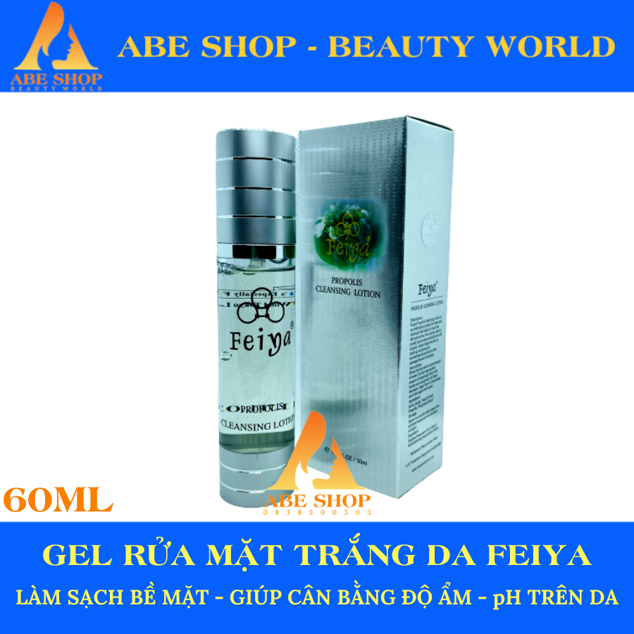 GEL RỬA MẶT FEIYA LÀM SẠCH - TRẮNG DA - CẤP ẨM - GIÚP CÂN BẰNG DA 50ml