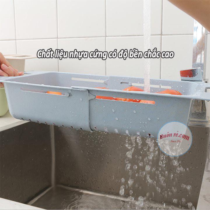 Khay, rổ gác bồn rửa chén bát thông minh gấp gọn, điều chỉnh kích thước gài tiện lợi