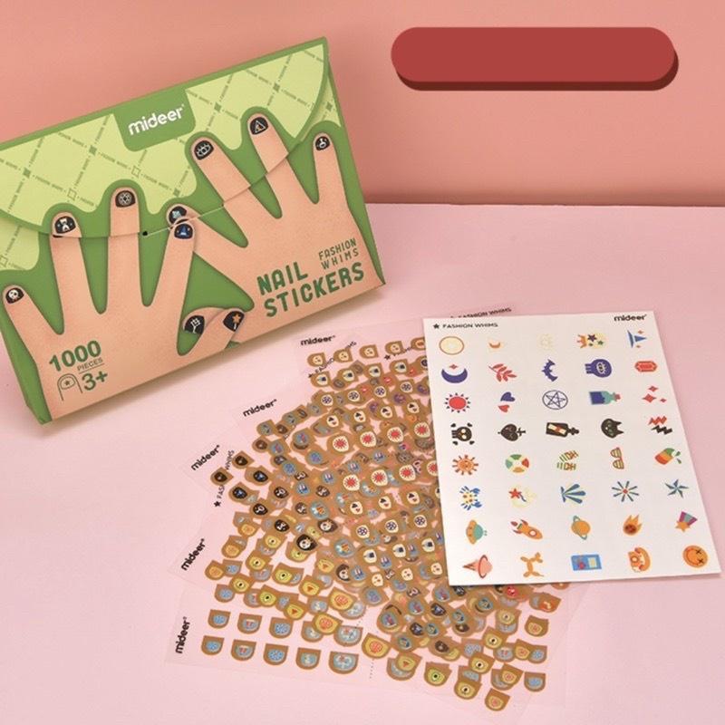 Nail Sticker Dán Móng Tay Giả Cho Bé Gái - Mideer Nail stickers