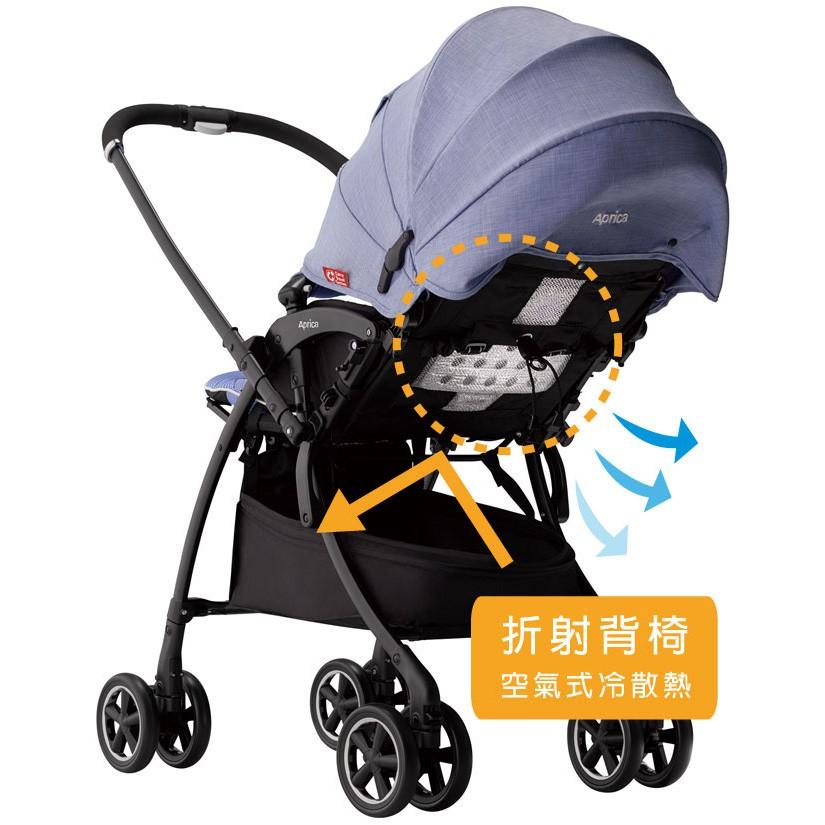Xe đẩy trẻ em Aprica Luxuna Comfort